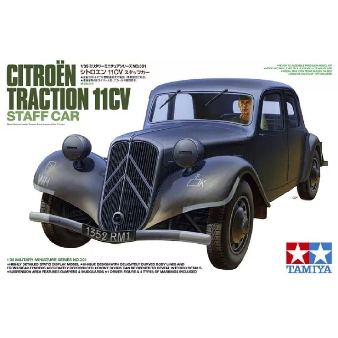 Tamiya 1/35 Citroen Traction 11Cv-Tamiya-ModelCars.com