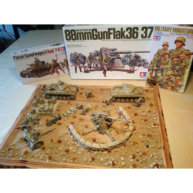Tamiya 1/35 German 88MM Gun Flak 36.37 kit-Tamiya-ModelCars.com