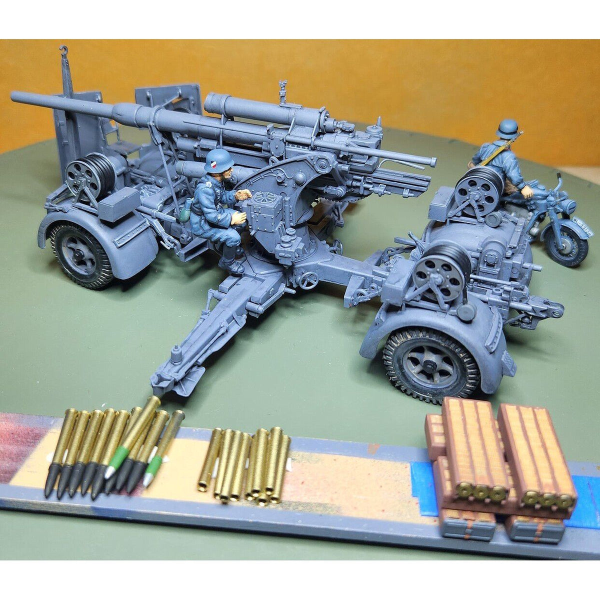 Tamiya 1/35 German 88MM Gun Flak 36.37 kit-Tamiya-ModelCars.com