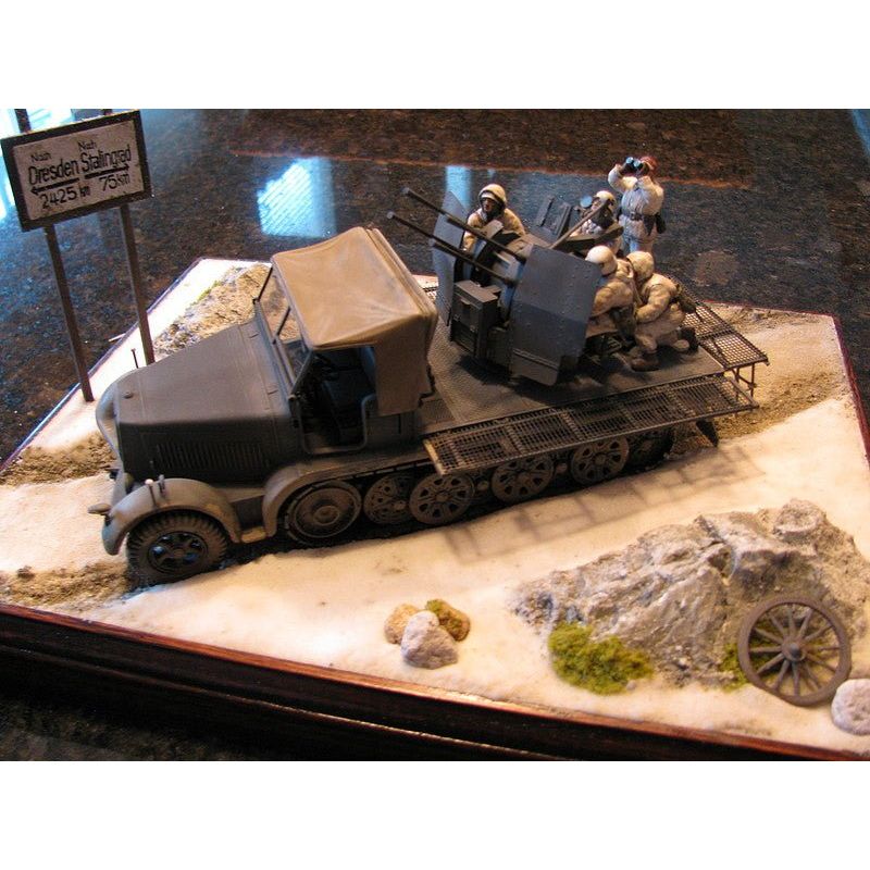 Tamiya 1/35 German 8T Half Truck SDKFZ-Tamiya-ModelCars.com