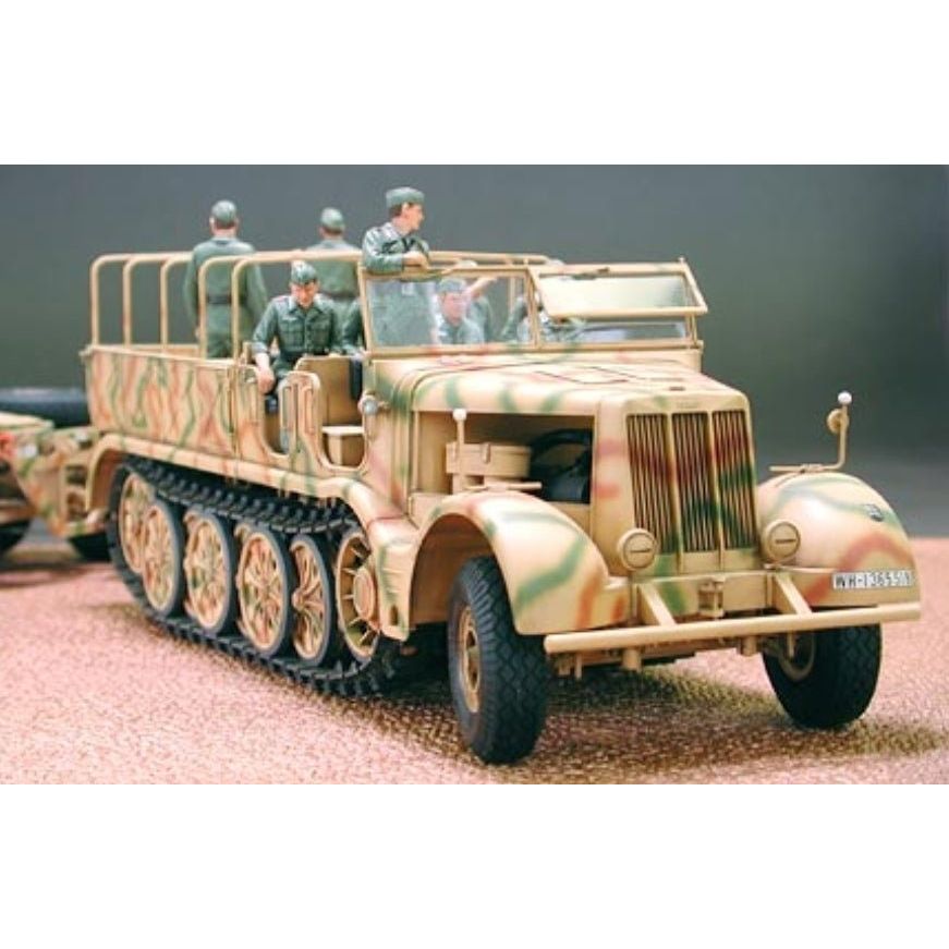 Tamiya 1/35 German "Famo" & Tank Transport-Tamiya-ModelCars.com