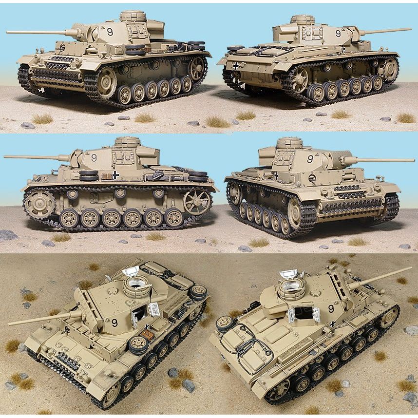 Tamiya 1/35 German Panzer III AUSF.L-Tamiya-ModelCars.com