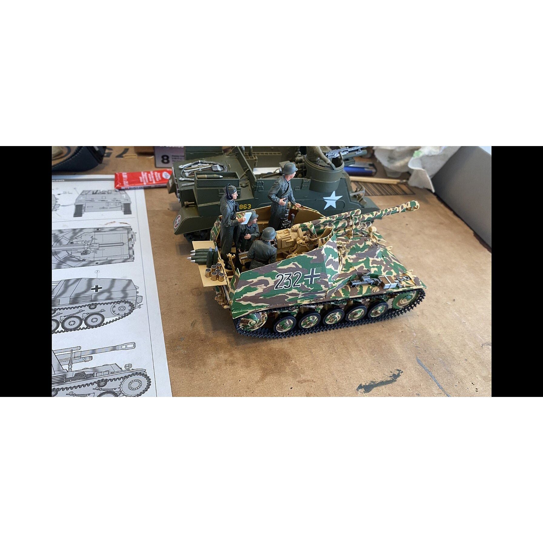 Tamiya 1/35 German Self - Propelled Howitzer - Tamiya - ModelCars.com