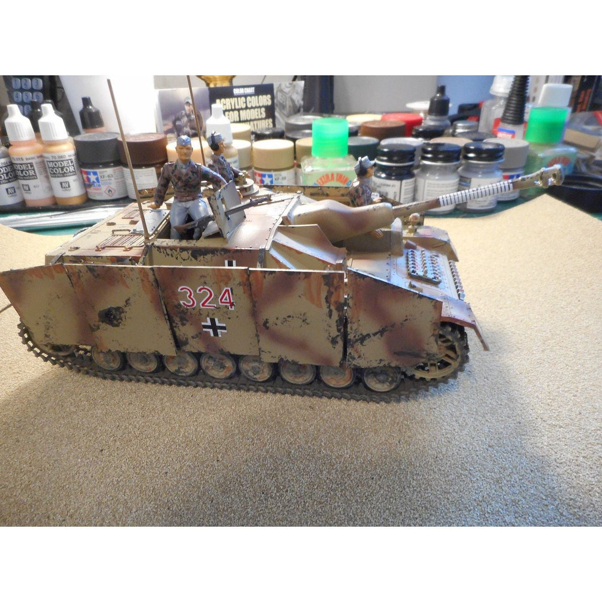 Tamiya 1/35 German Sturmgeschutz IV Kit-Tamiya-ModelCars.com
