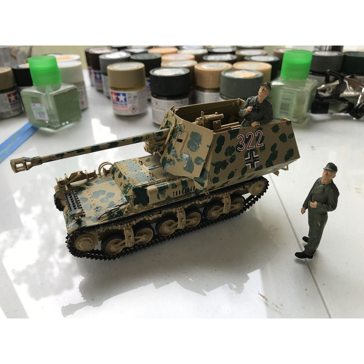 Tamiya 1/35 German Tank Destroyer Marder I-Tamiya-ModelCars.com
