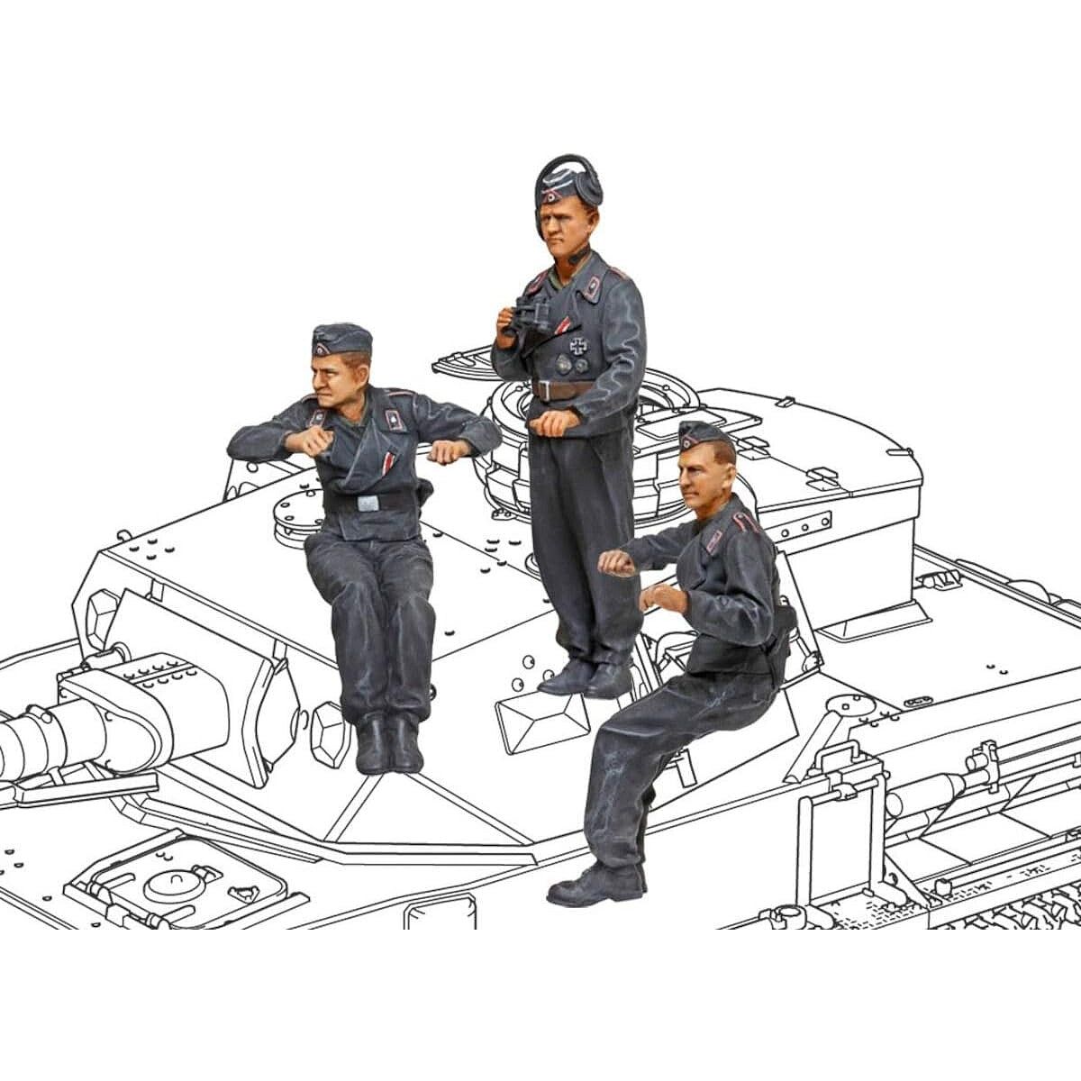 Tamiya 1/35 German Tank PZ.KPFW.IV-Tamiya-ModelCars.com