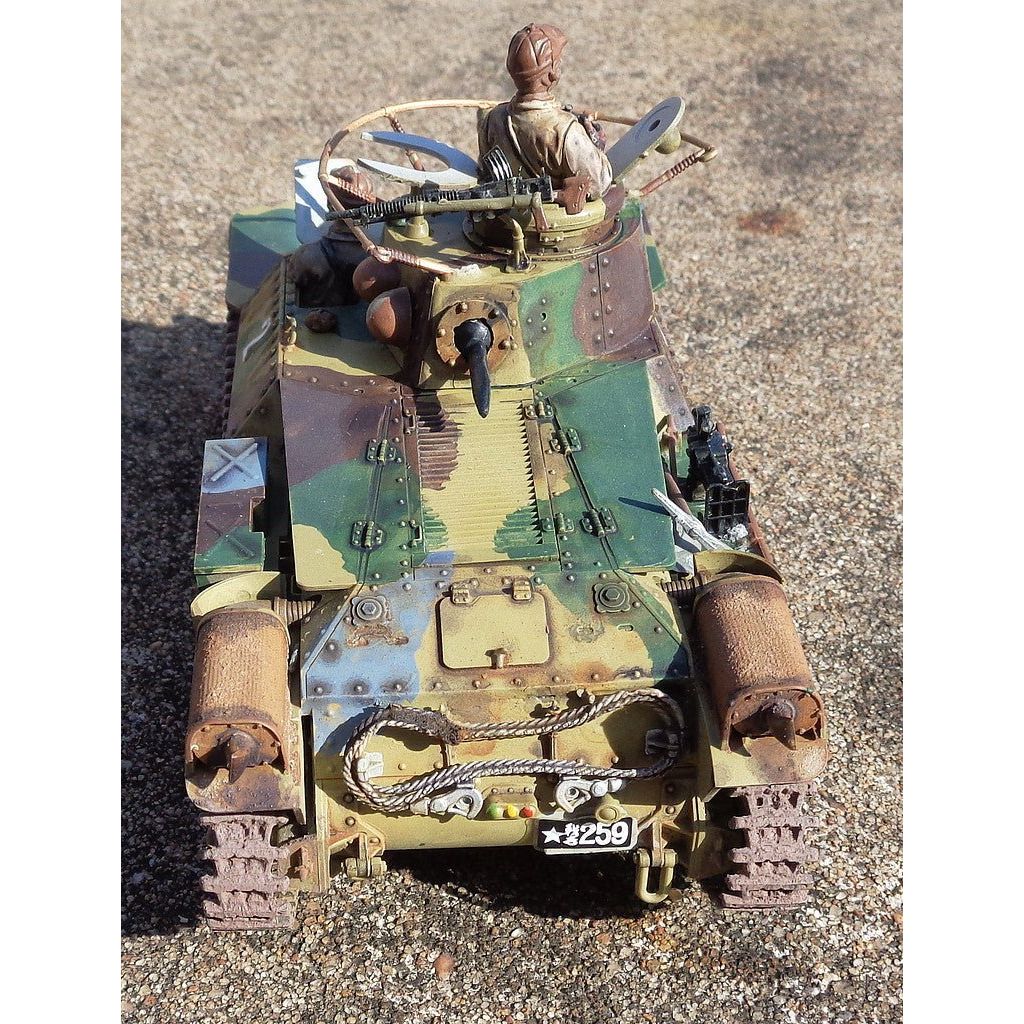 Tamiya 1/35 Japanese Medium Tank Type 97-Tamiya-ModelCars.com