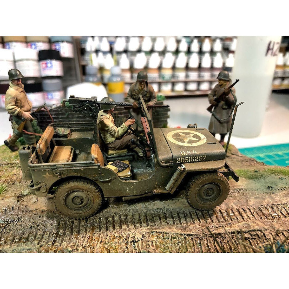 Tamiya 1/35 Jeep Willys MB 1/4 TON Truck-Tamiya-ModelCars.com