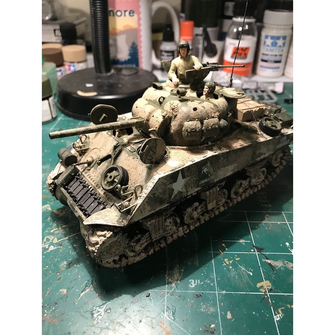 Tamiya 1/35 M4A3 Sherman 75MM-Tamiya-ModelCars.com