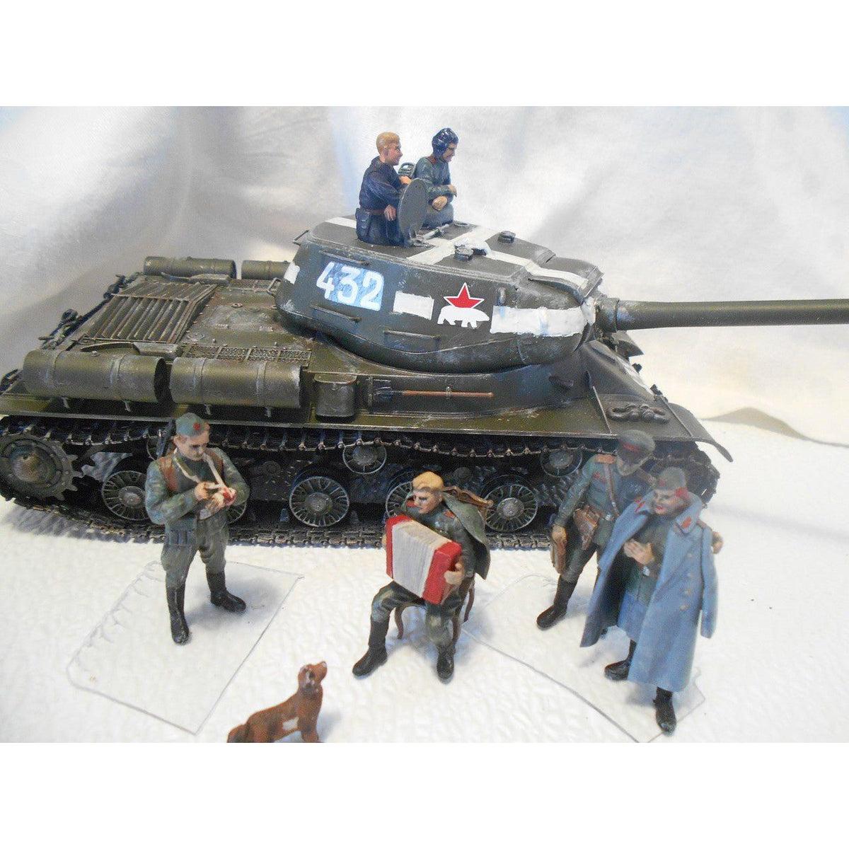 Tamiya 1/35 Russian Heavy Tank Js-2 Model-Tamiya-ModelCars.com