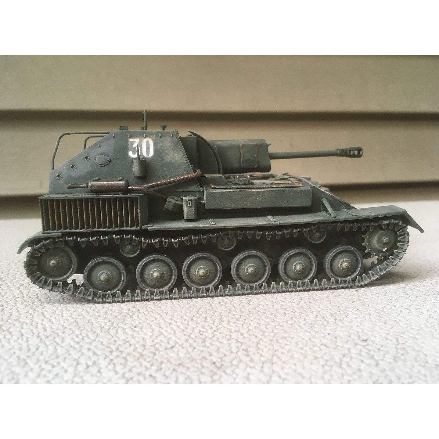 Tamiya 1/35 Russian Self - Propelled Gun - Tamiya - ModelCars.com