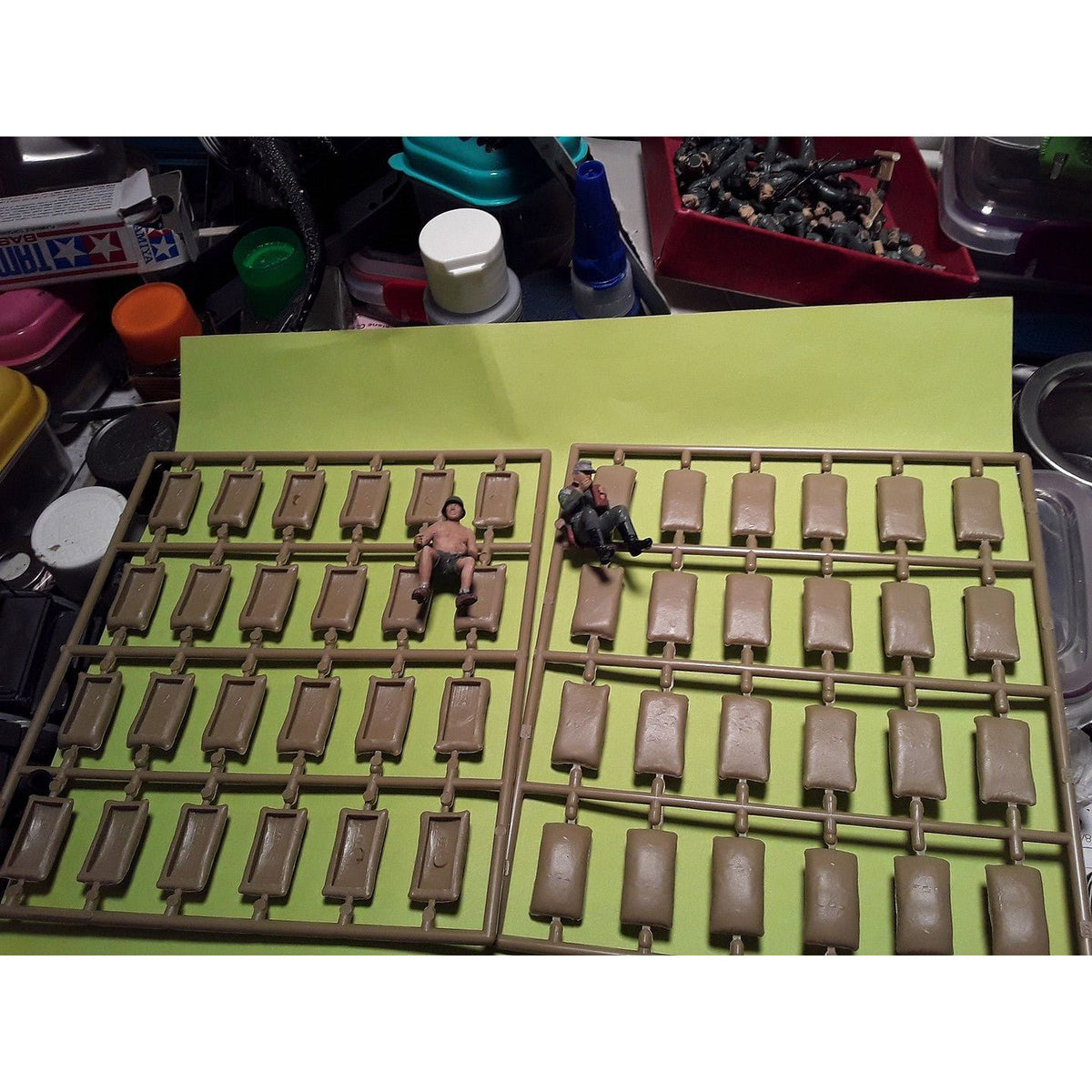 Tamiya 1/35 SAND BAG KIT - Tamiya - ModelCars.com