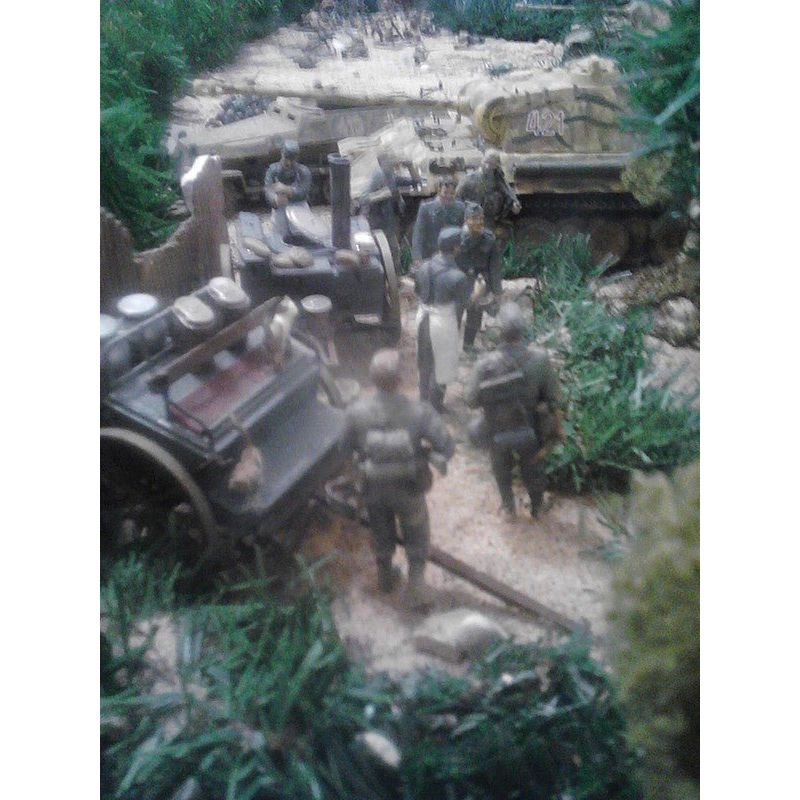 Tamiya 1/35 Scale GERMAN FIELD KITCHEN SCENERY - Tamiya - ModelCars.com