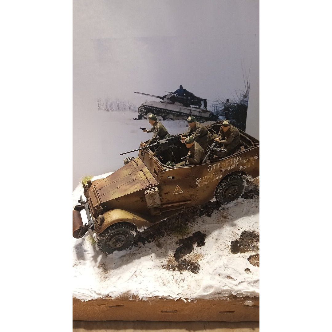 Tamiya 1/35 Scale M3A1 Scout Car - Tamiya - ModelCars.com