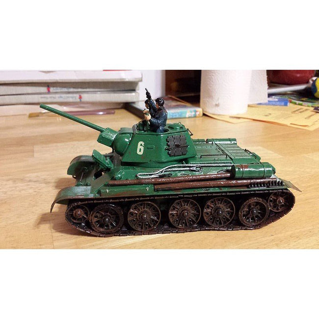Tamiya 1/35 Scale Russian Tank T34/76-Tamiya-ModelCars.com