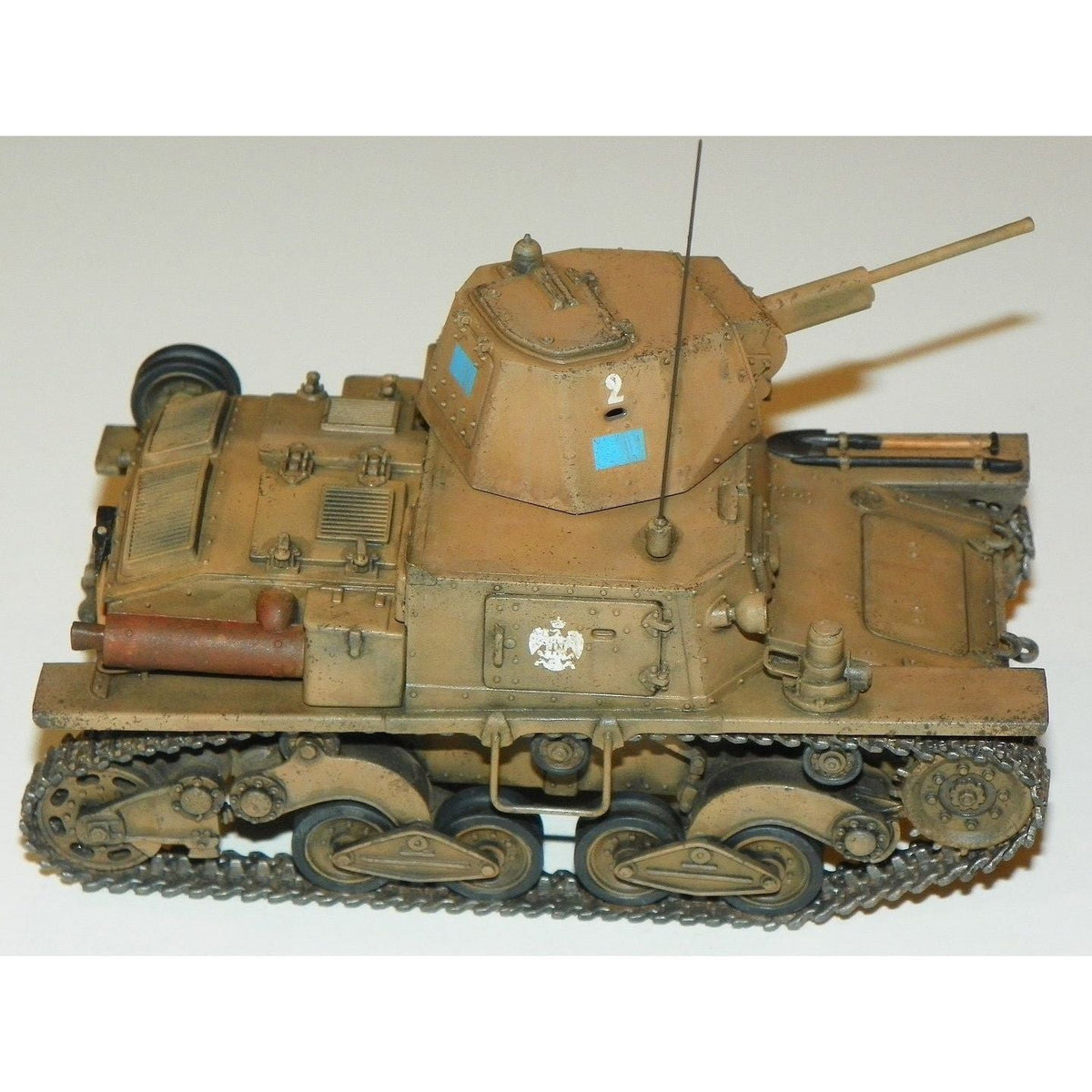 Tamiya 1/35 Scale Scale Italian Light Tank L6/40-Tamiya-ModelCars.com