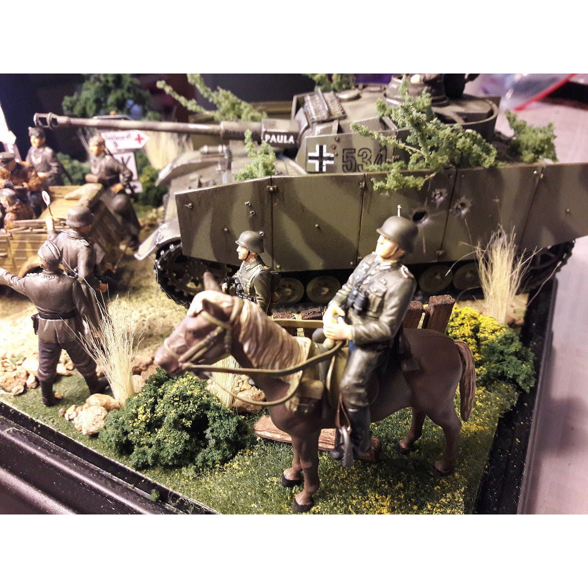 Tamiya 1/35 Scale Wehrmacht Mounted Infantry Set - Tamiya - ModelCars.com
