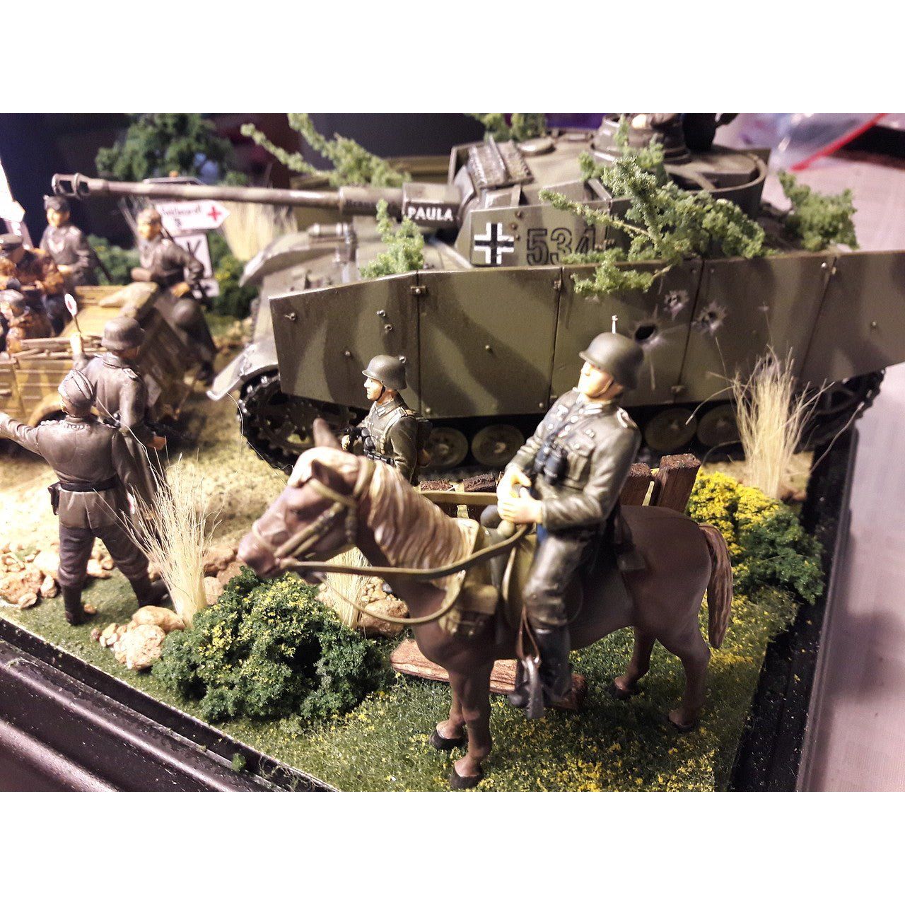 Tamiya 1/35 Scale Wehrmacht Mounted Infantry Set - Tamiya - ModelCars.com