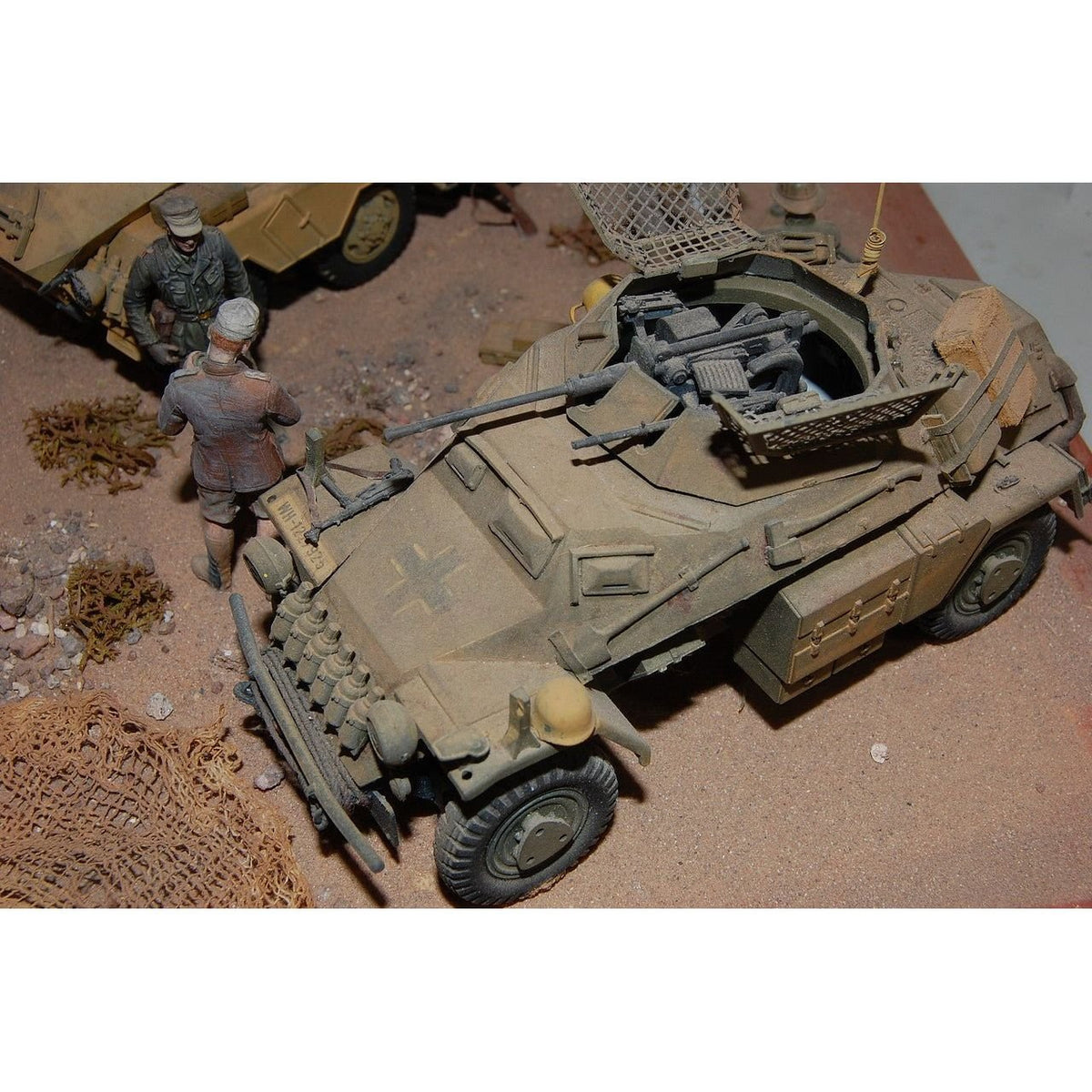 Tamiya 1/35 Sd.Kfz 222 W/Photo Etched Part-Tamiya-ModelCars.com