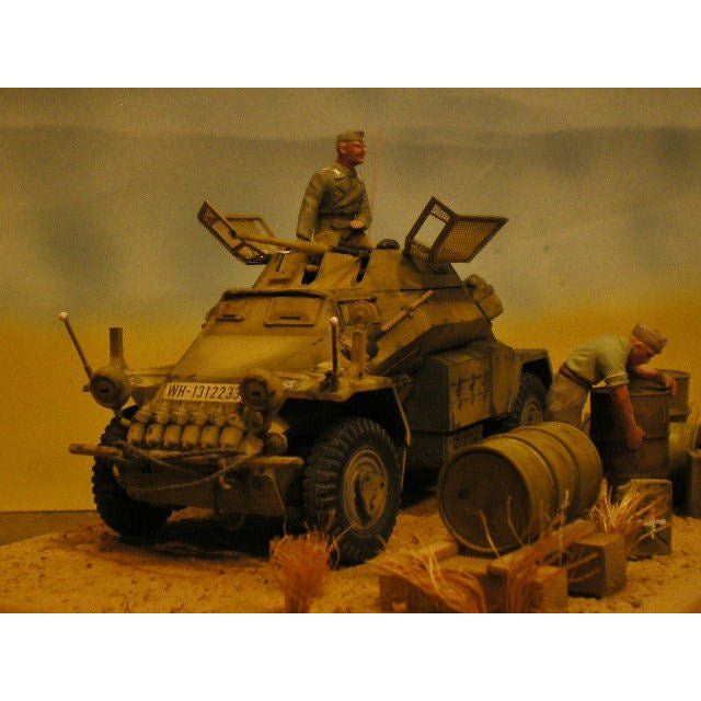 Tamiya 1/35 Sd.Kfz 222 W/Photo Etched Part-Tamiya-ModelCars.com