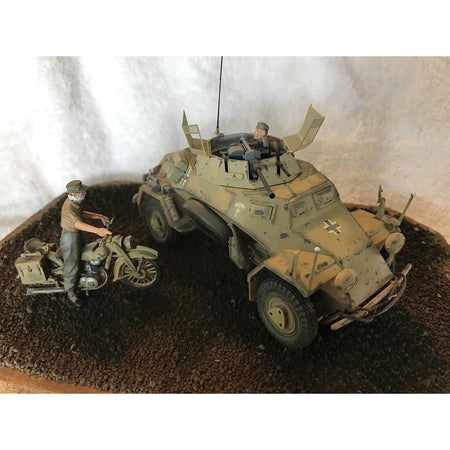 Tamiya 1/35 SDKFZ222 North Africa - Tamiya - ModelCars.com