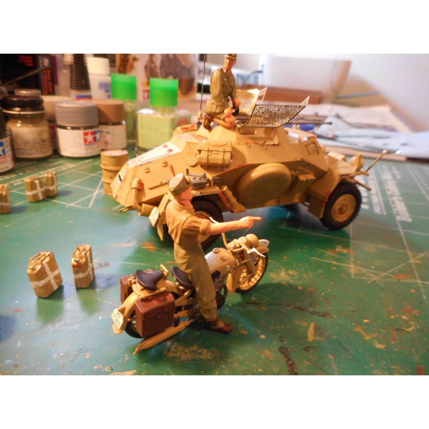 Tamiya 1/35 SDKFZ222 North Africa - Tamiya - ModelCars.com