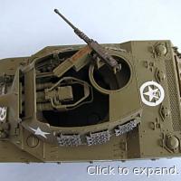 Tamiya 1/35 U.S. Howitzer Motor Carriage M8 "Awaiting Orders" Set (w/3 Figures) - Tamiya - ModelCars.com