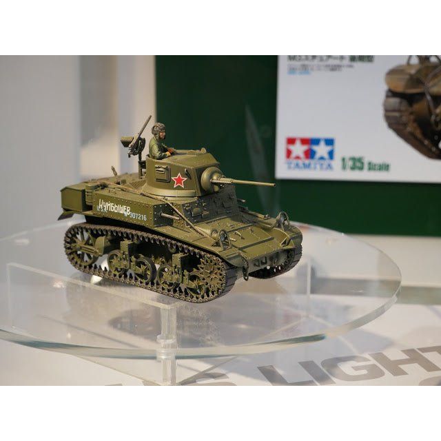 Tamiya 1/35 Us Light Tank M3 Stuart-Tamiya-ModelCars.com