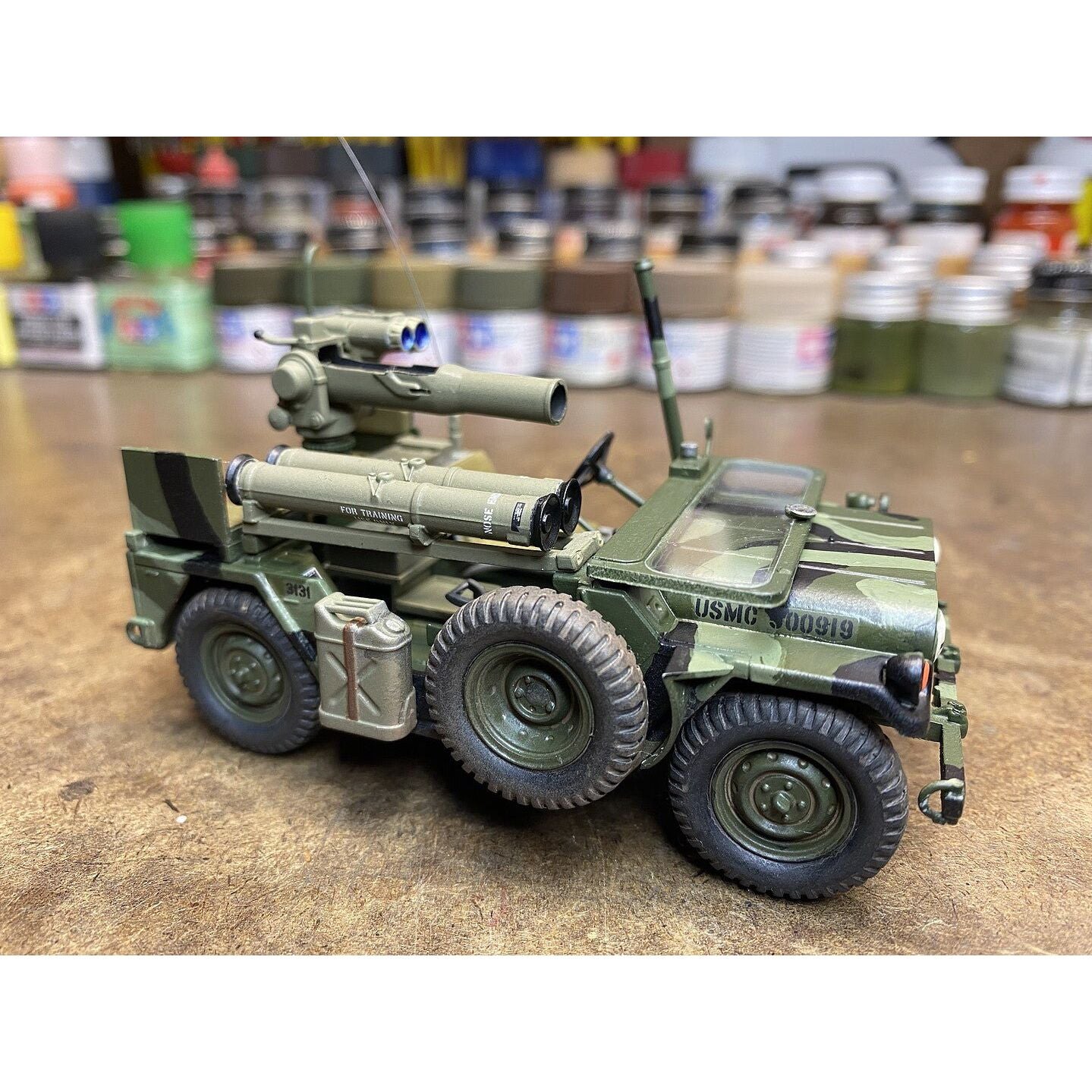 Tamiya 1/35 U.S. M151A2 WITH TOW LAUNCHER KIT - Tamiya - ModelCars.com