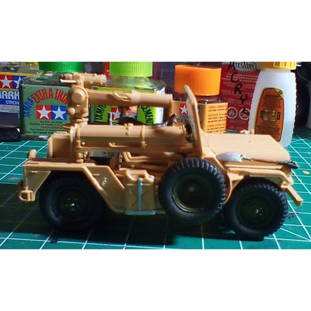 Tamiya 1/35 U.S. M151A2 WITH TOW LAUNCHER KIT-Tamiya-ModelCars.com