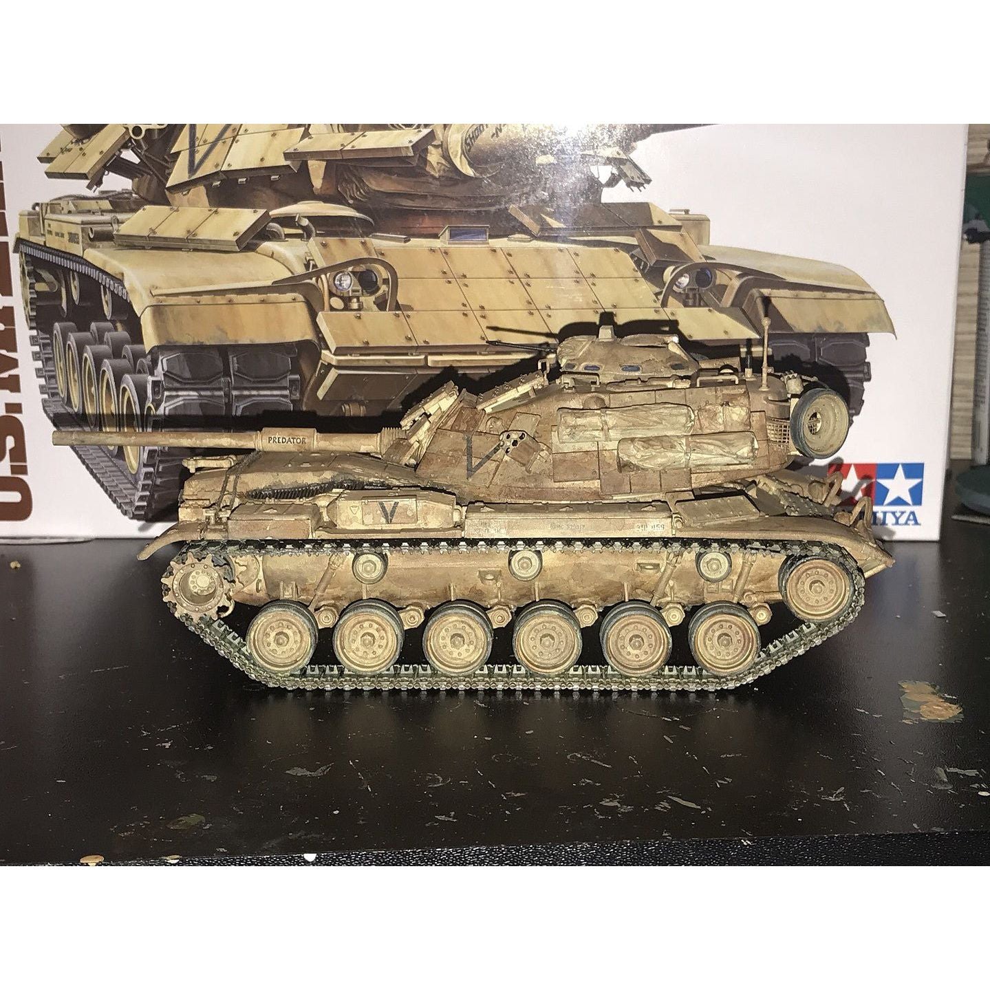 Tamiya 1/35 U.S. Marine M60A1 - Tamiya - ModelCars.com