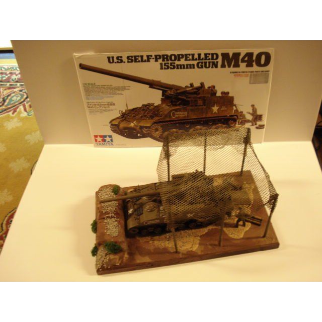 Tamiya 1/35 Us Self - Propelled 155Mm Gun - Tamiya - ModelCars.com