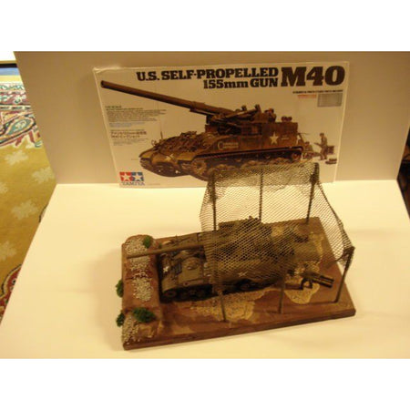 Tamiya 1/35 Us Self - Propelled 155Mm Gun - Tamiya - ModelCars.com