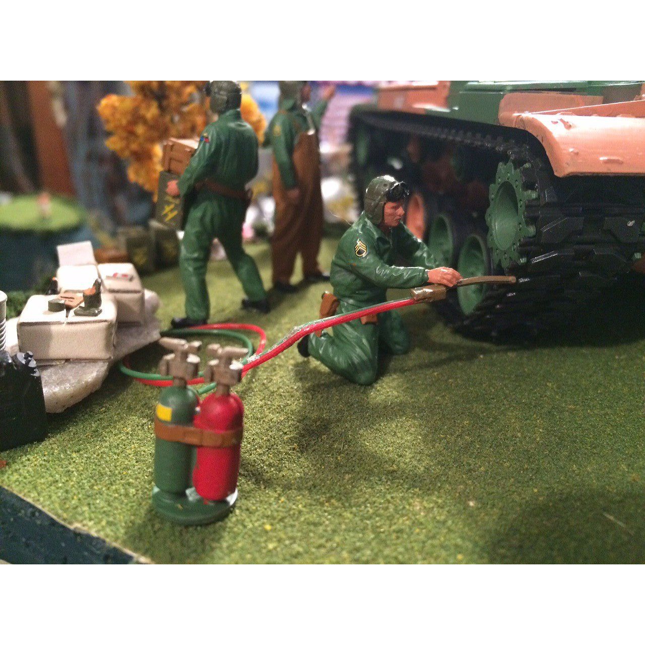 Tamiya 1/35 Us Tank Crew Set - Tamiya - ModelCars.com