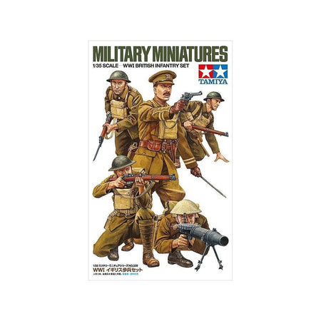 Tamiya 1/35 WWI British Infantry Set-Tamiya-ModelCars.com