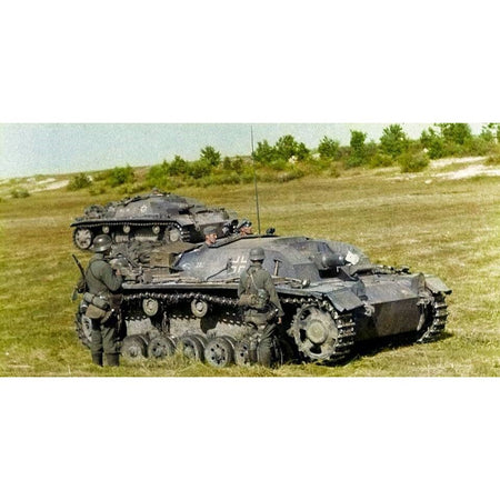 Tamiya 1/38 German Sturmgeschutz III AUSFB-Tamiya-ModelCars.com