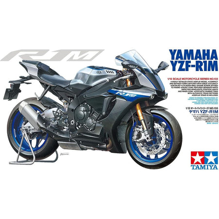 Tamiya 14133 1/12 Yamaha YZF - R1M Motorcycle Plastic Model Kit - Tamiya - ModelCars.com