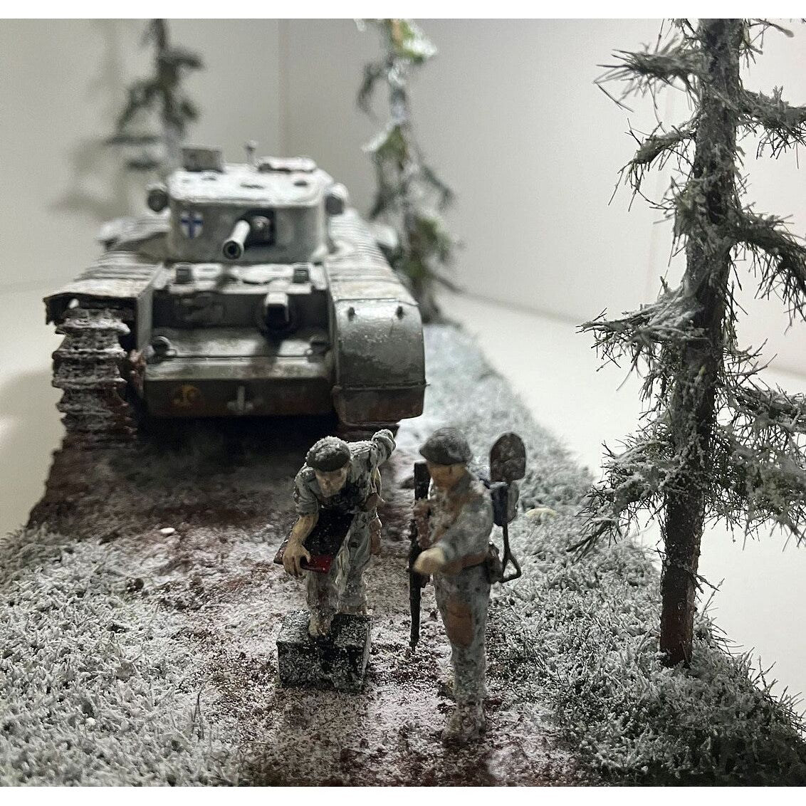 Tamiya 1/48 British Tank Churchill MkVII Model Tank - Tamiya - ModelCars.com