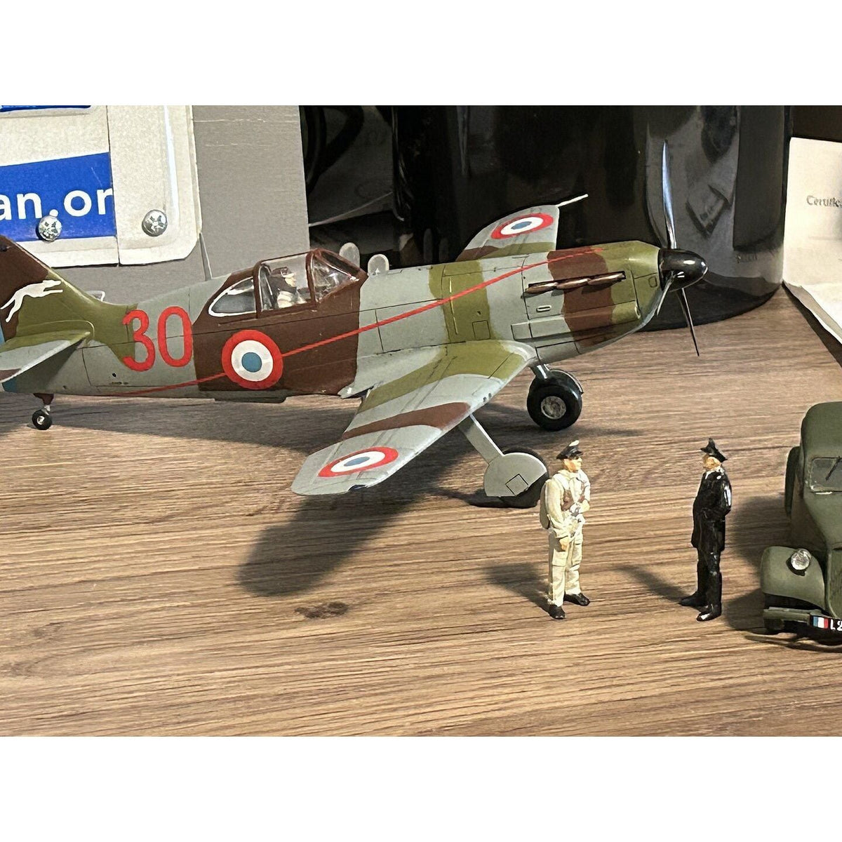 Tamiya 1/48 Dewoitine D.520 "French Aces"-Tamiya-ModelCars.com