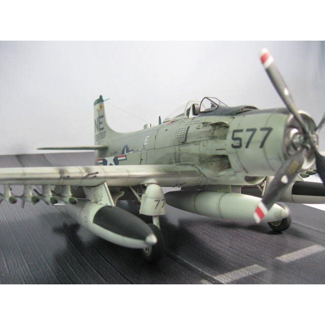 Tamiya 1/48 Douglas Skyraider AD - 6 A - 1H - Tamiya - ModelCars.com