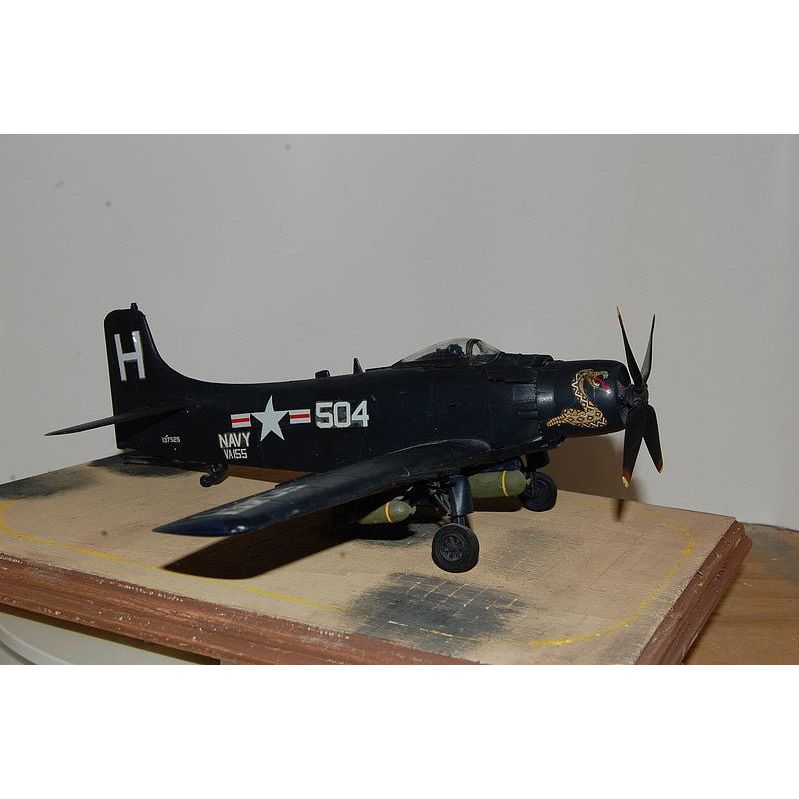 Tamiya 1/48 Douglas Skyraider AD - 6 A - 1H - Tamiya - ModelCars.com