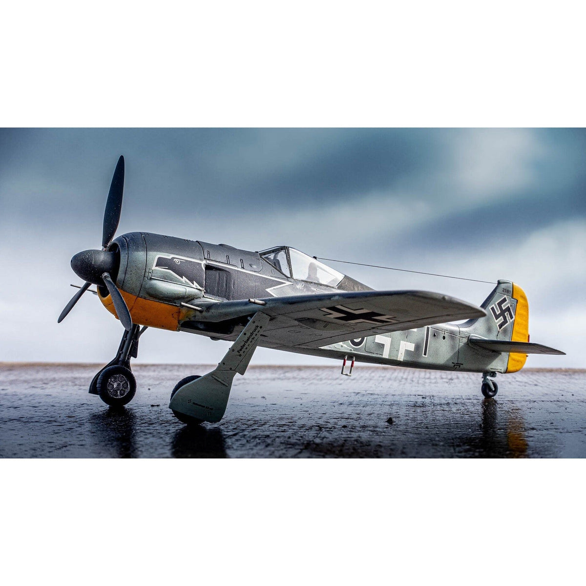 Tamiya 1/48 Focke Wulf Fw190A-3-Tamiya-ModelCars.com