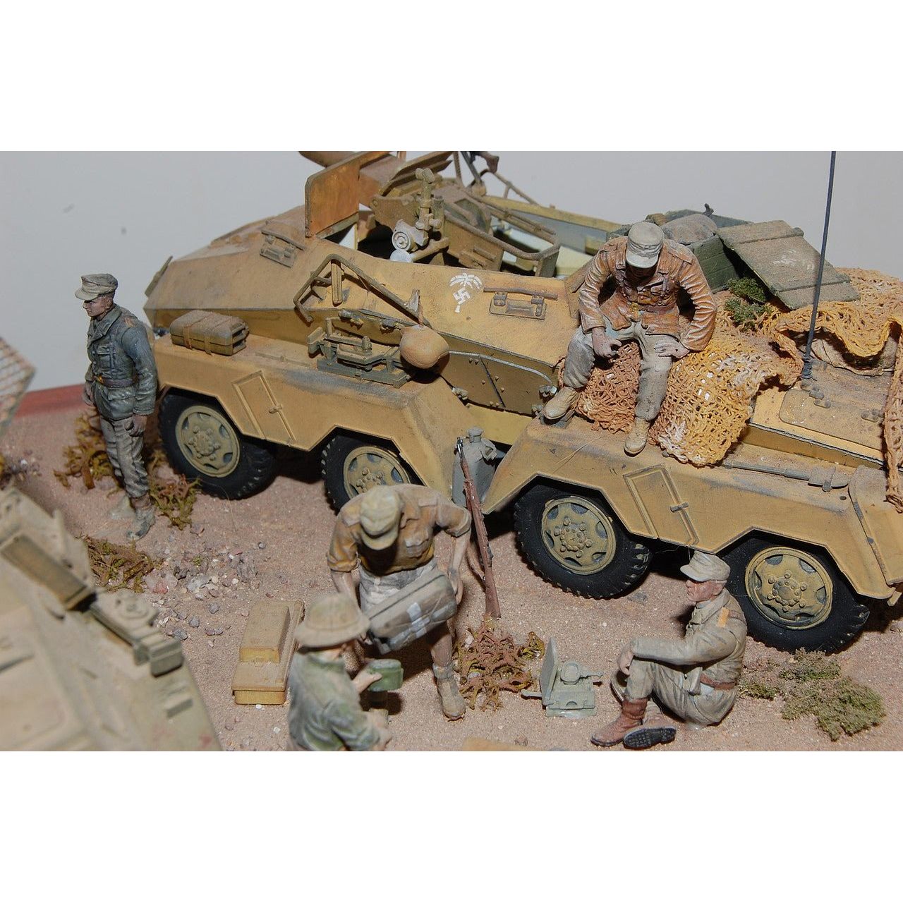 Tamiya 1/48 German 8 - WH SDKFZ232 - Tamiya - ModelCars.com