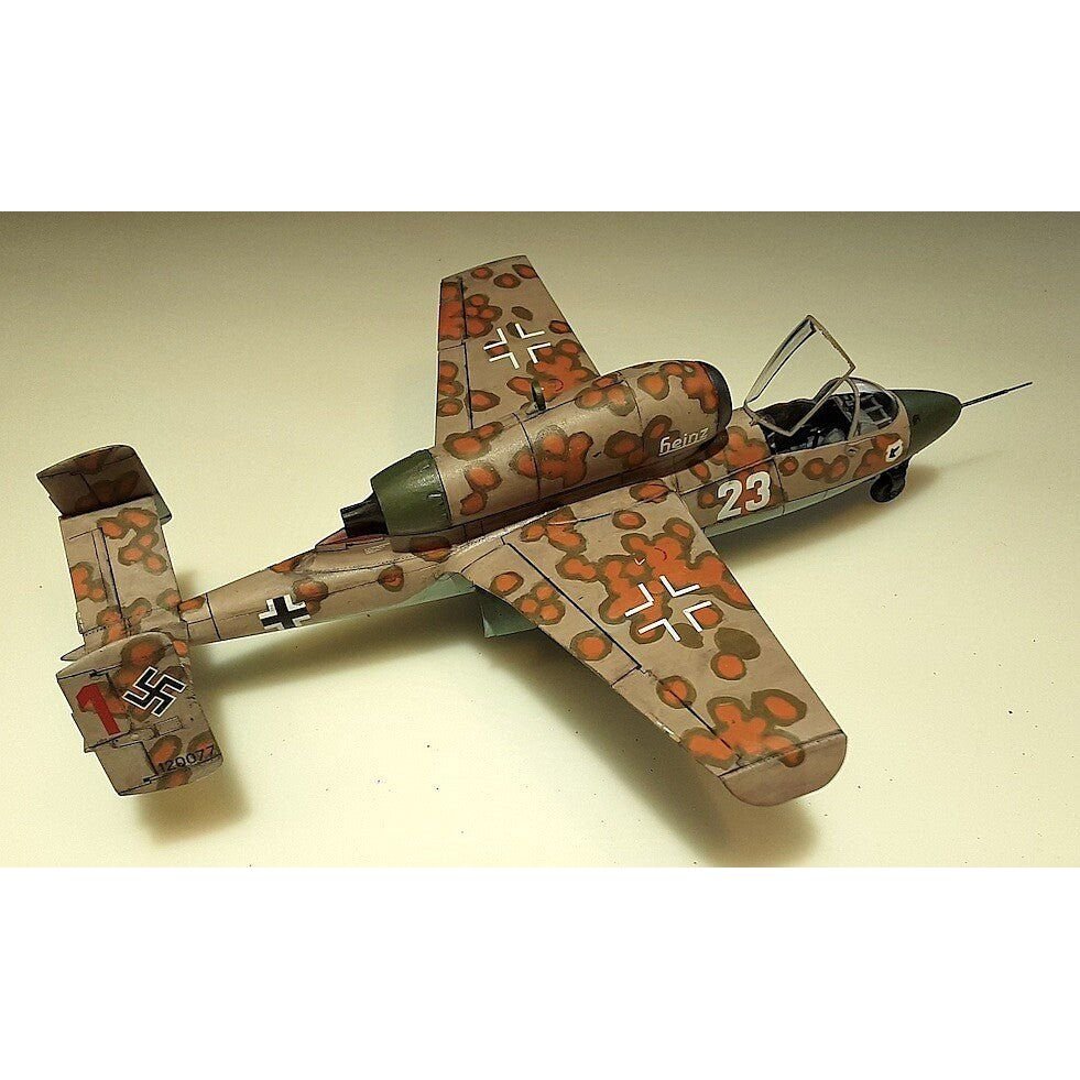 Tamiya 1/48 German Heinkel He162 A2-Tamiya-ModelCars.com