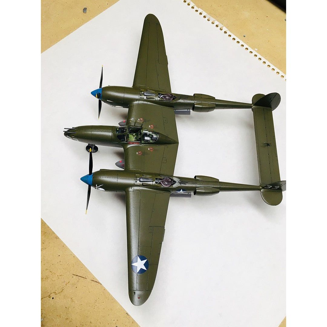 Tamiya 1/48 Lockheed P - 38 F/G Lightning - Tamiya - ModelCars.com