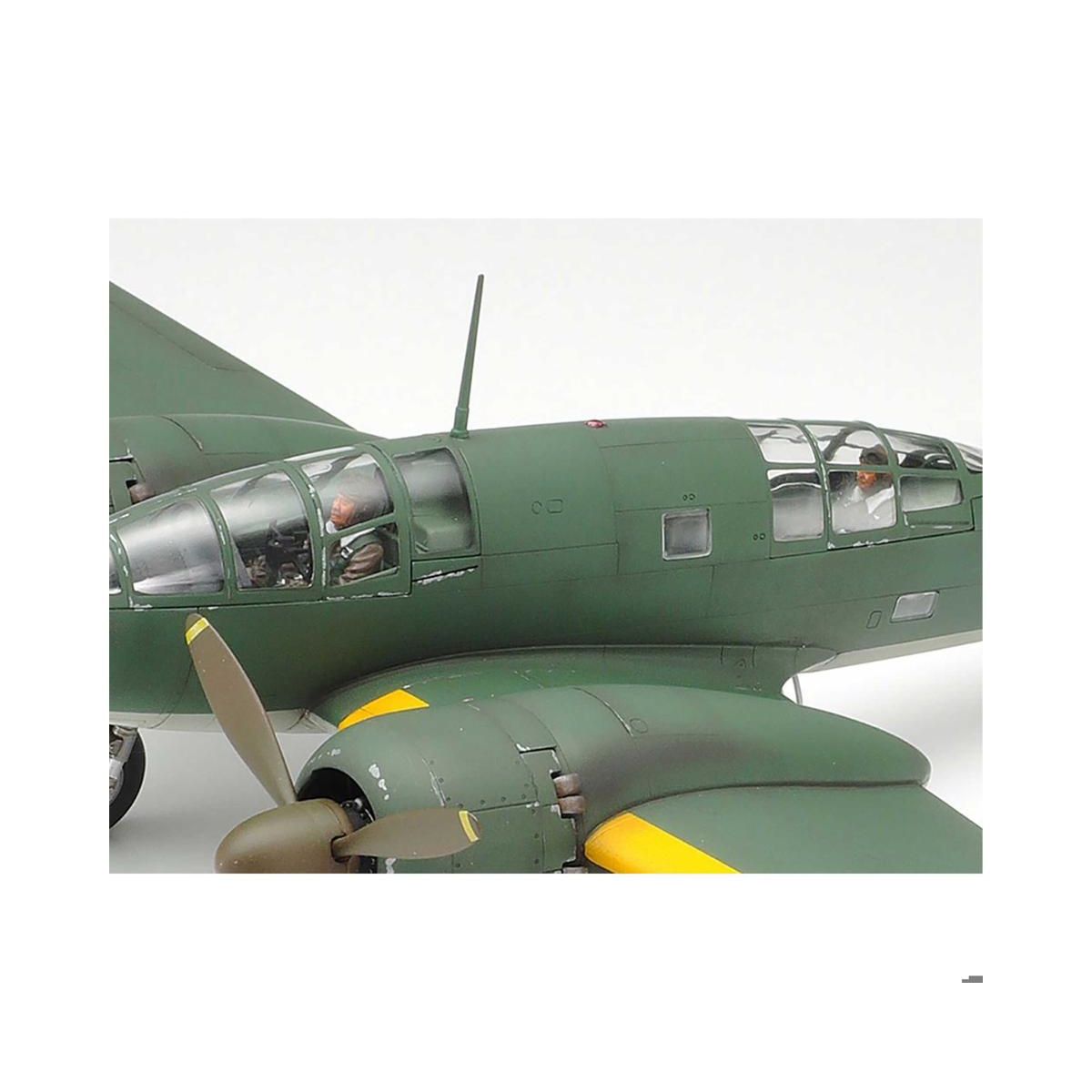 Tamiya 1/48 Mitsubishi Ki-46 III Type 100 & 4x4 Kurogane Plastic Vehicles Model Kit (Limited Edition)-Tamiya-ModelCars.com