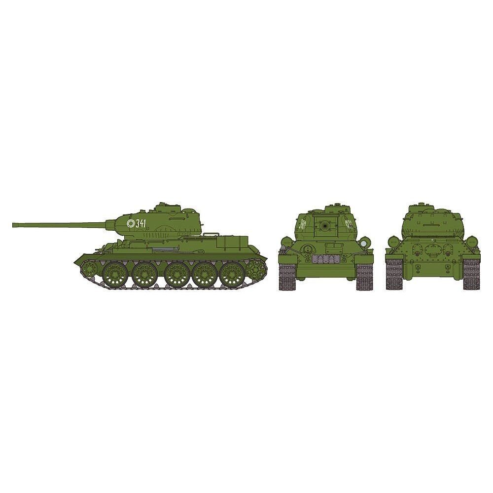 Tamiya 1/48 Russian Medium Tank T34 85-Tamiya-ModelCars.com