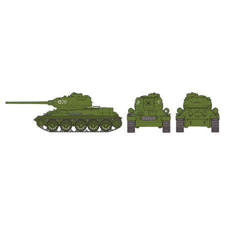 Tamiya 1/48 Russian Medium Tank T34 85 - Tamiya - ModelCars.com