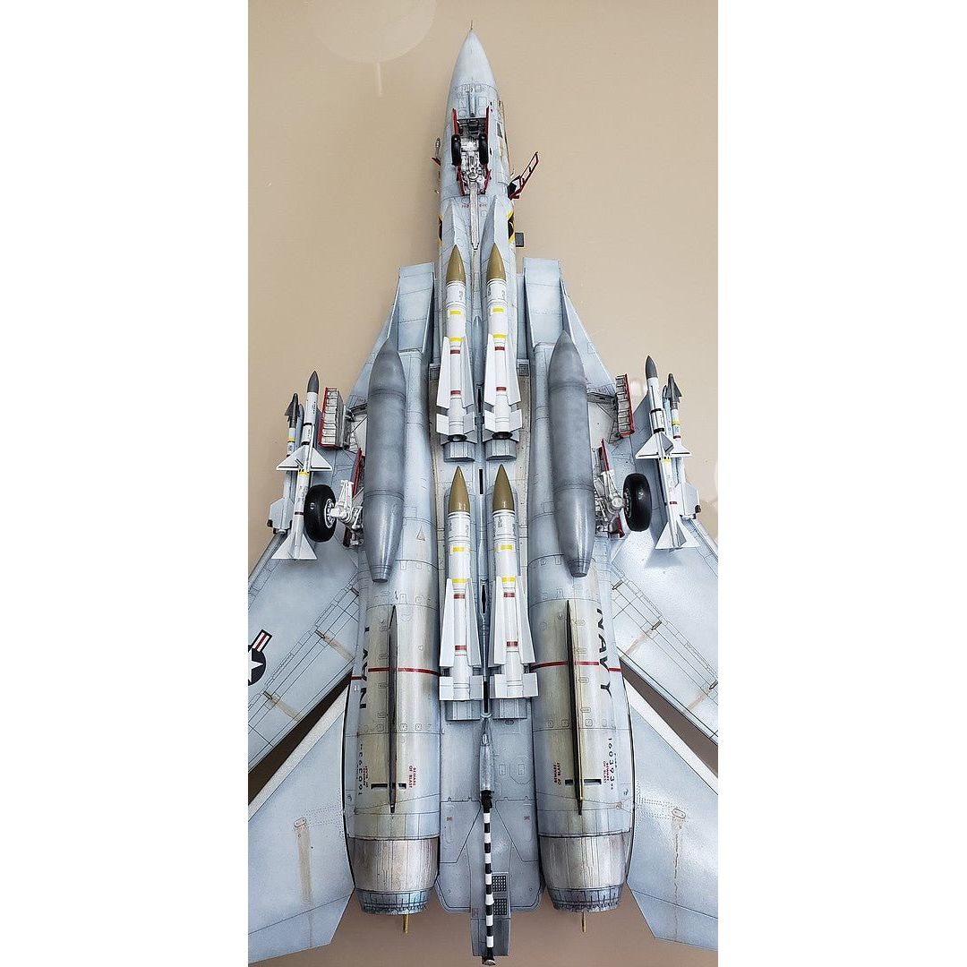 Tamiya 1/48 Scale Scale Grumman F-14A Tomcat-Tamiya-ModelCars.com
