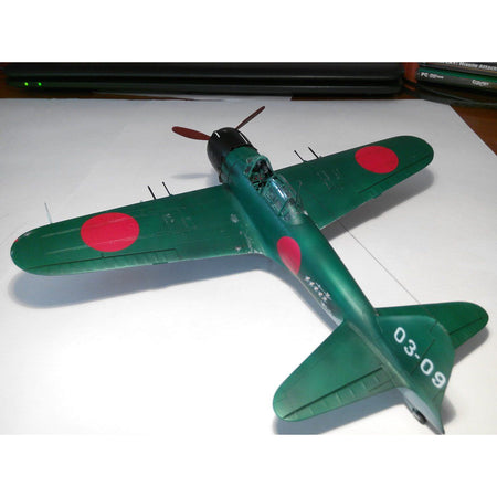 Tamiya 1/48 Scale Scale Mitsubishi A6M5c Zero Fighter (Zeke)-Tamiya-ModelCars.com